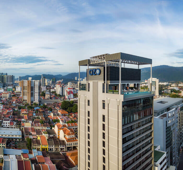 הַגָעָה - OZO ג'ורג 'טאון פנאנג (OZO George Town Penang)